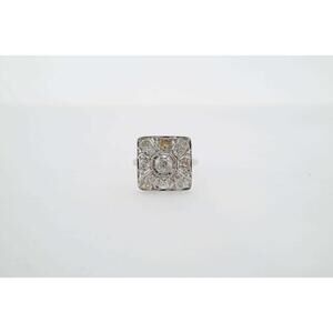 14k White Gold Estate Sale Diamond Ring 1.35 TCW Size 6.75